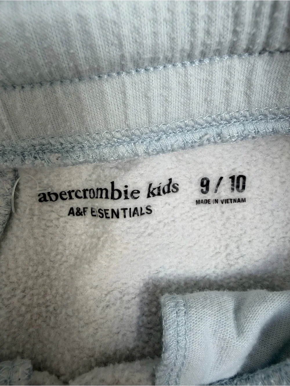 Abercrombie & Fitch Girls Light Blue Tie-Dye Hoodie & Sweatpants Set